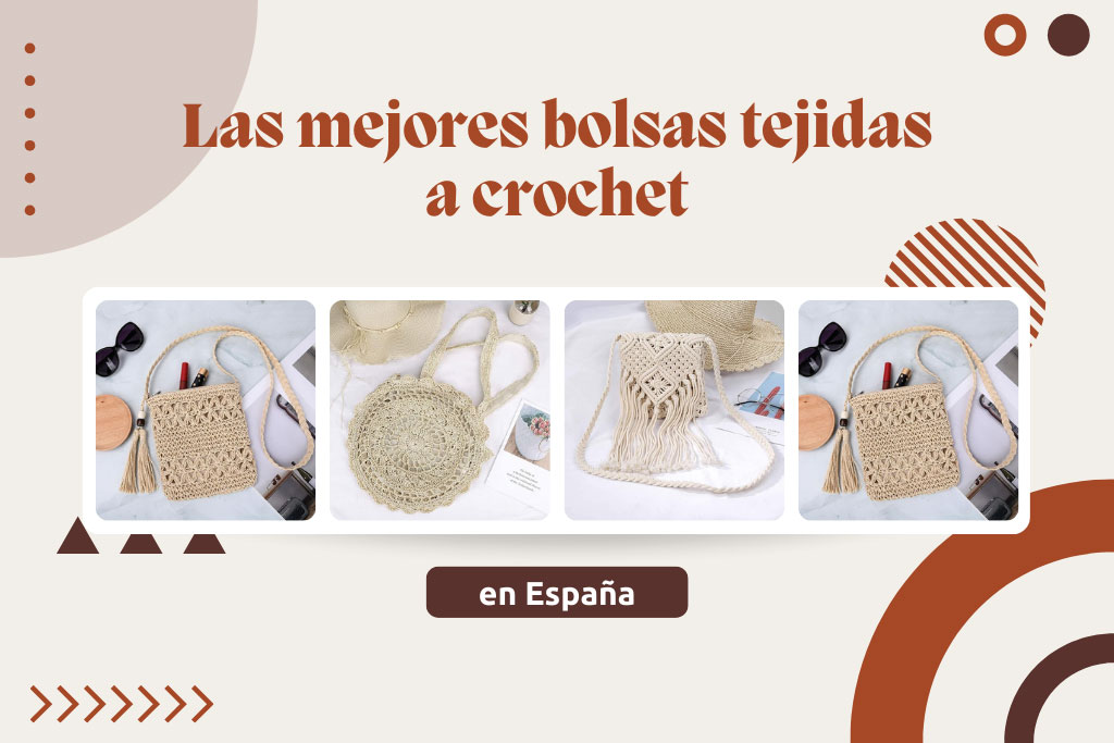 8 Las mejores bolsas tejidas a crochet en España 2024