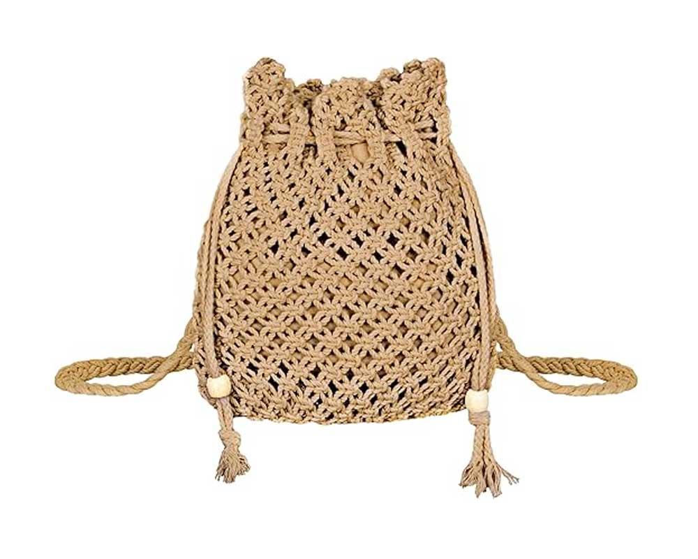 Mejor bolsa tejida a crochet única