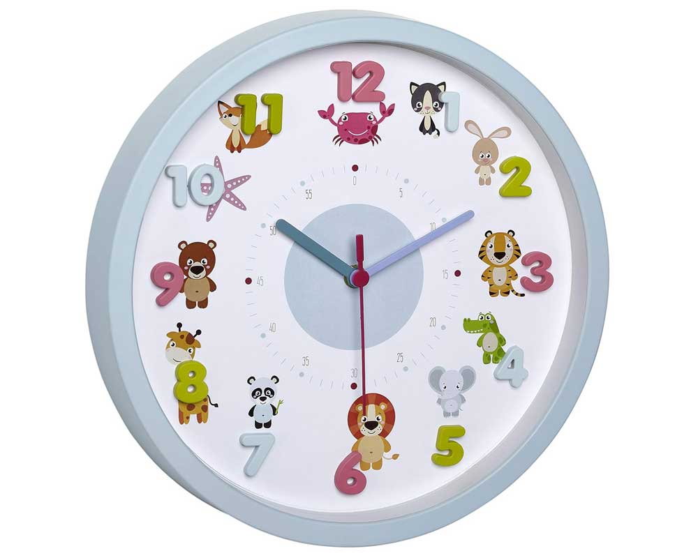 Mejores relojes de pared decorativos aptos para niños